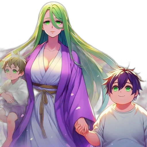 pixel art, anime, concept art, fantasy art transparent PNG cut-out