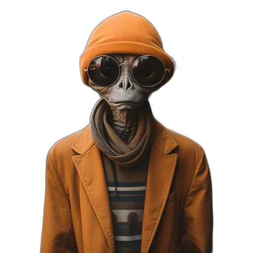 jacket, mask, robot, face transparent PNG cut-out