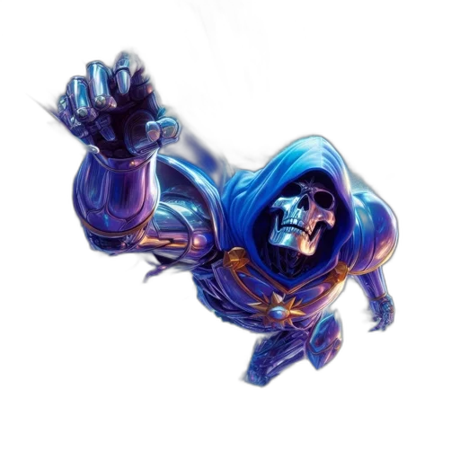 robot, mask, weapon, staff transparent PNG cut-out