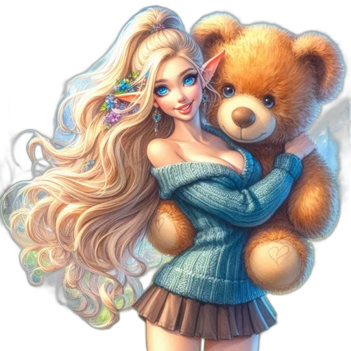 fantasy art, photorealistic, concept art, pixel art transparent PNG cut-out