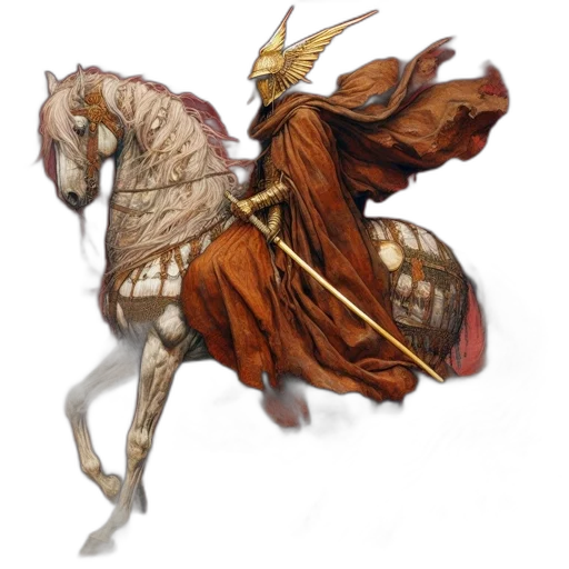 dragon, creature, animal, staff transparent PNG cut-out