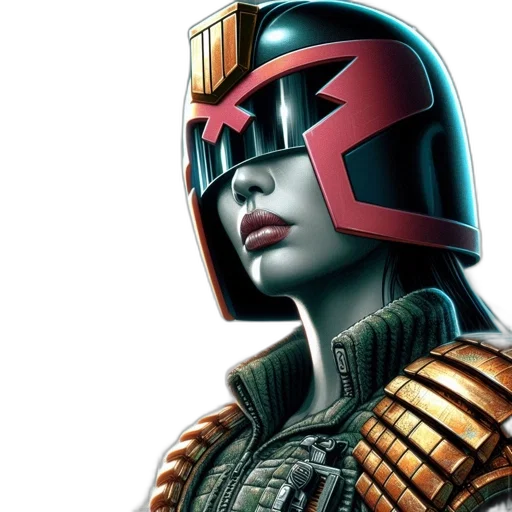 robot, comic book art, concept art, cyberpunk transparent PNG cut-out