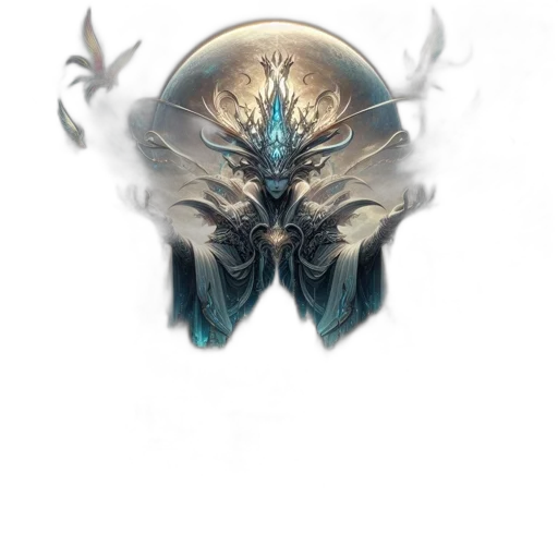 mask, dragon, crown, creature transparent PNG cut-out