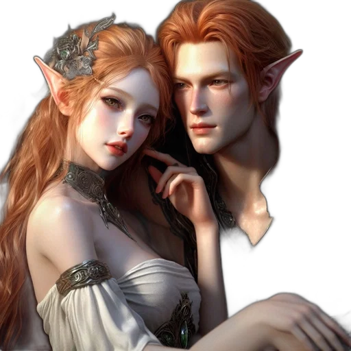 fantasy art, concept art, photorealistic, 3d render transparent PNG cut-out