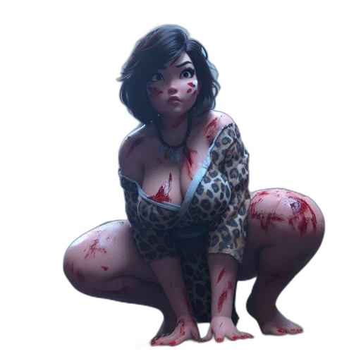 creature, dress, animal, concept art transparent PNG cut-out