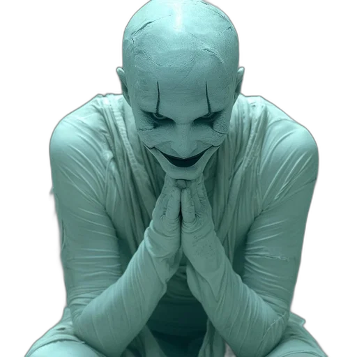 mask, creature, face, concept art transparent PNG cut-out