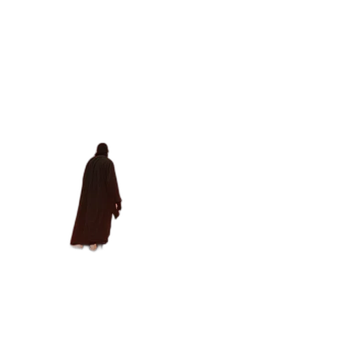 jacket, dress, staff, umbrella transparent PNG cut-out