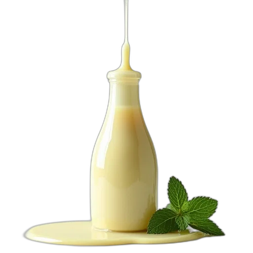 food, bottle, white, chocolate transparent PNG cut-out