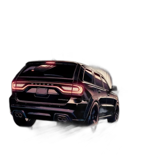 car, photorealistic, concept art, 3d render transparent PNG cut-out