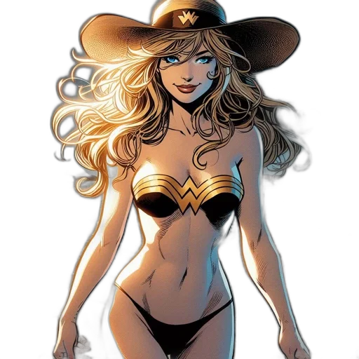 hat, comic book art, concept art, cartoon transparent PNG cut-out