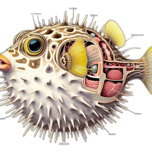 animal, creature, 3d render, underwater transparent PNG cut-out