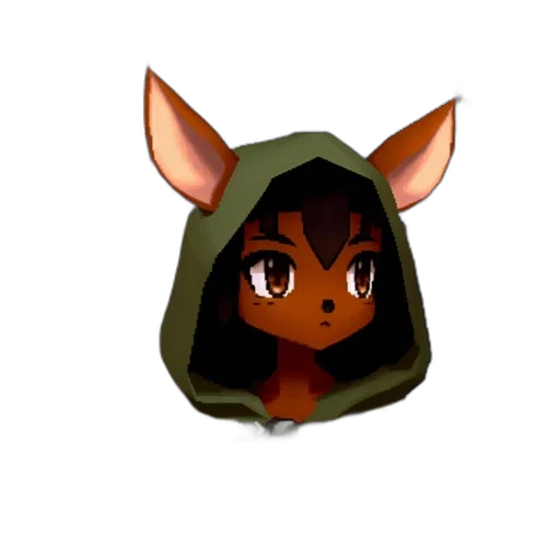 mask, staff, hat, creature transparent PNG cut-out
