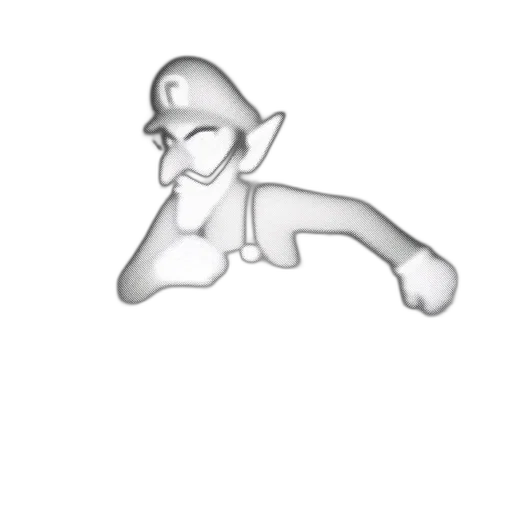 hat, staff, shoes, creature transparent PNG cut-out
