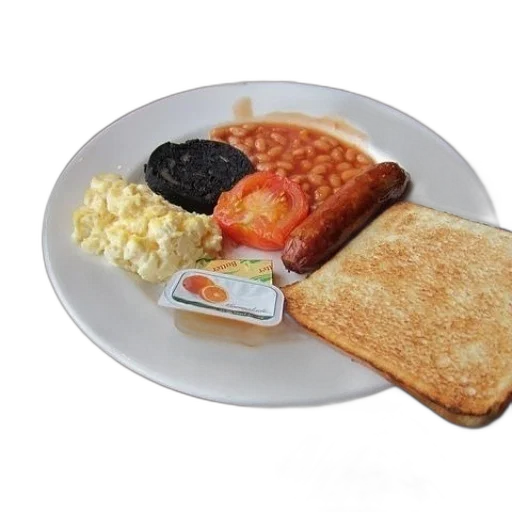 food, weapon, plate, scrambled transparent PNG cut-out