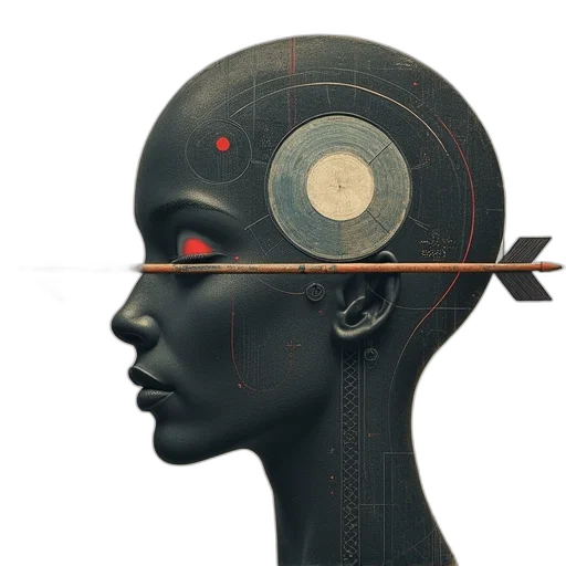 robot, face, staff, jewelry transparent PNG cut-out
