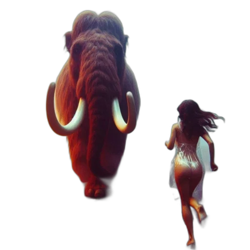 animal, creature, concept art, 3d render transparent PNG cut-out