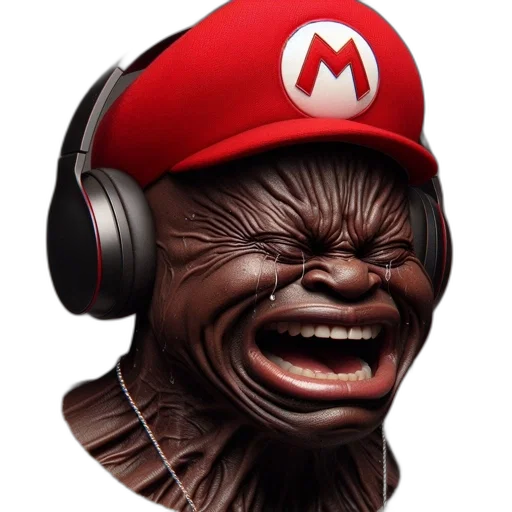 mask, face, creature, concept art transparent PNG cut-out