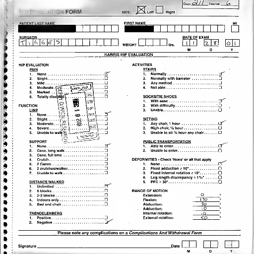 hip, evaluation, form, various transparent PNG cut-out