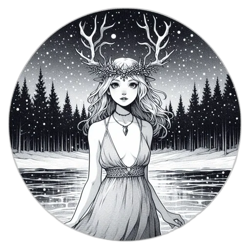 dress, crown, hat, fantasy art transparent PNG cut-out