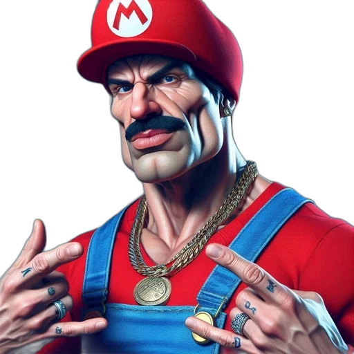 face, hat, animal, concept art transparent PNG cut-out