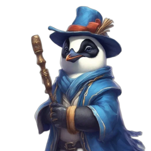 staff, hat, animal, concept art transparent PNG cut-out