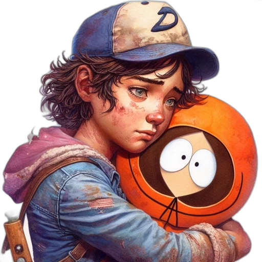 jacket, face, hat, weapon transparent PNG cut-out