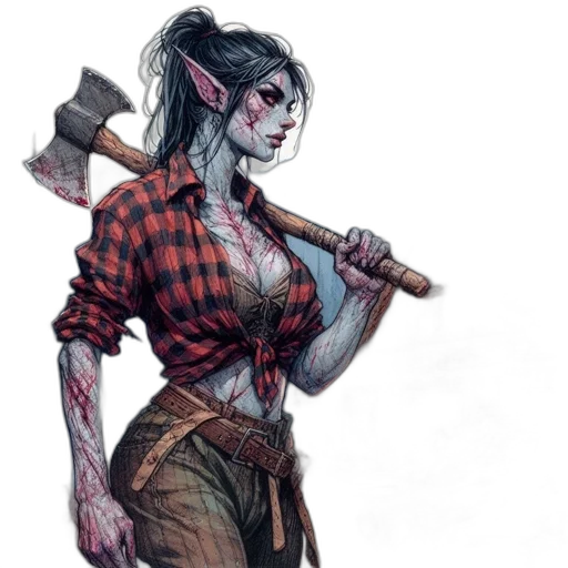 staff, concept art, fantasy art, comic book art transparent PNG cut-out