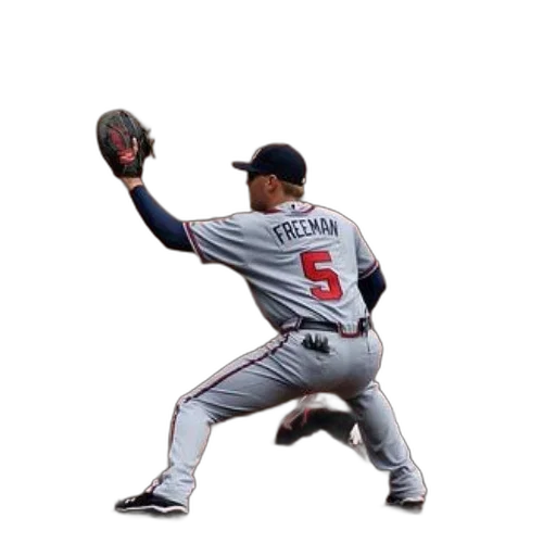baseball, player, name, freeman transparent PNG cut-out