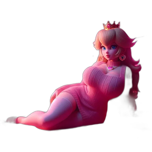 dress, crown, creature, robot transparent PNG cut-out