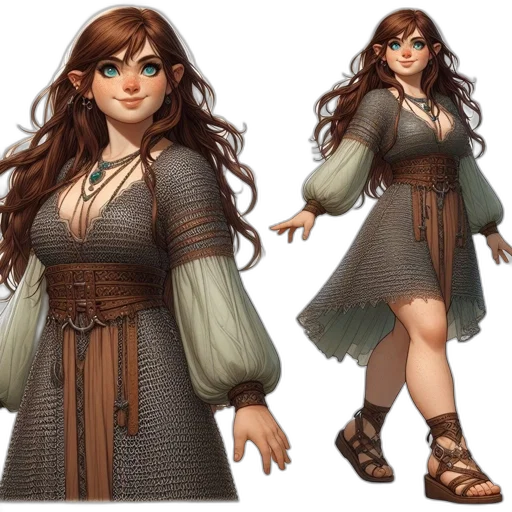 dress, concept art, fantasy art, 3d render transparent PNG cut-out