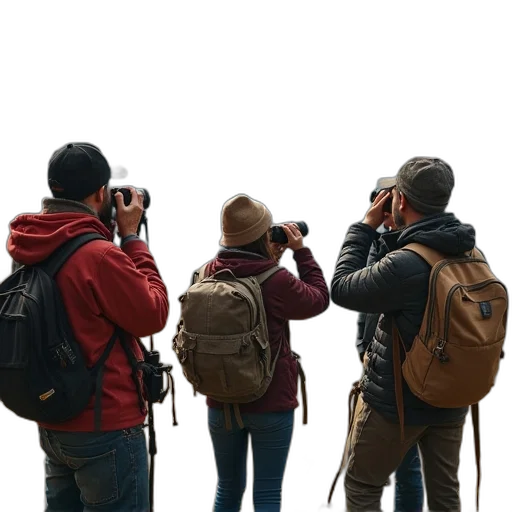 staff, jacket, face, weapon transparent PNG cut-out
