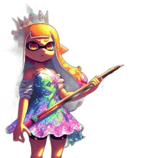 dress, weapon, staff, sword transparent PNG cut-out