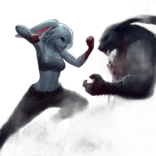 creature, concept art, comic book art, fantasy art transparent PNG cut-out