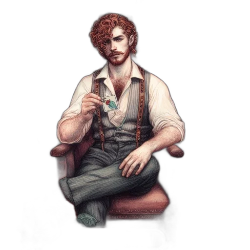 staff, jacket, concept art, fantasy art transparent PNG cut-out