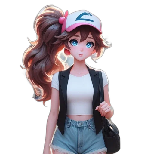 hat, staff, jacket, dress transparent PNG cut-out