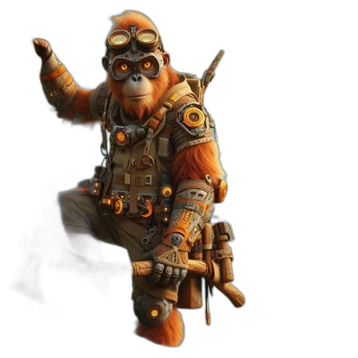 staff, weapon, robot, concept art transparent PNG cut-out
