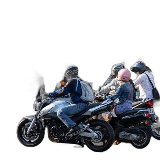 jacket, car, weapon, mask transparent PNG cut-out