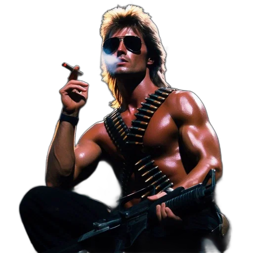 weapon, cyberpunk, vaporwave, concept art transparent PNG cut-out
