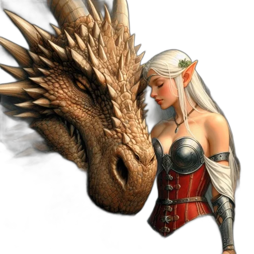 dragon, animal, creature, weapon transparent PNG cut-out