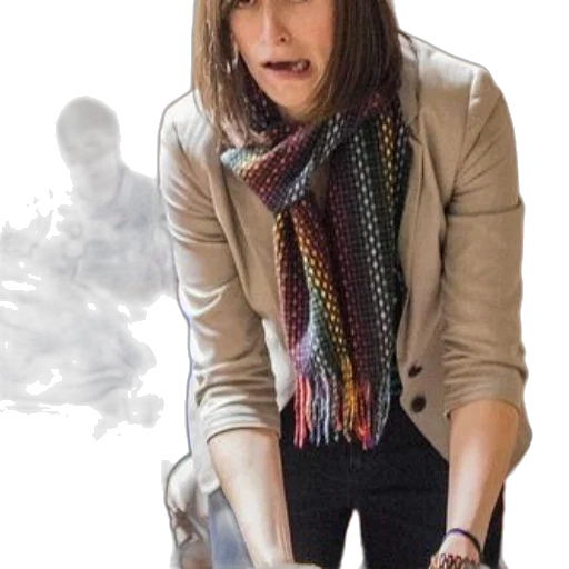 staff, face, jacket, photorealistic transparent PNG cut-out