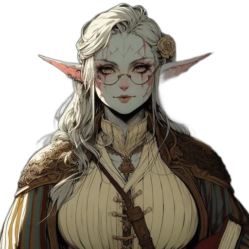 staff, face, mask, fantasy art transparent PNG cut-out