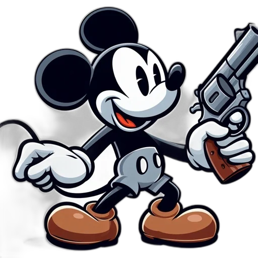 weapon, staff, animal, robot transparent PNG cut-out