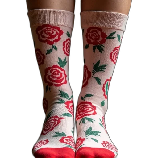 shoes, odd, friend, floral transparent PNG cut-out