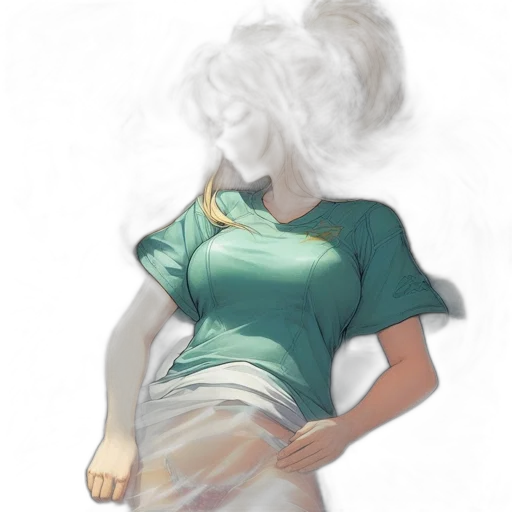 dress, mask, hair, face transparent PNG cut-out