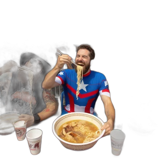 food, jacket, robot, creature transparent PNG cut-out