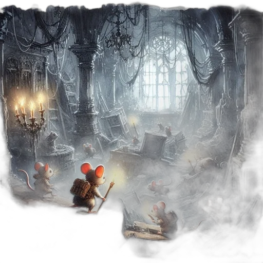 concept art, fantasy art, comic book art, fog transparent PNG cut-out