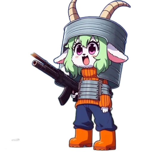 weapon, animal, creature, hat transparent PNG cut-out