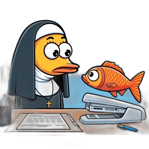 cartoon, office, space, yellow transparent PNG cut-out