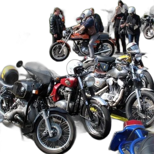 photorealistic, 3d render, concept art, motorcycle transparent PNG cut-out