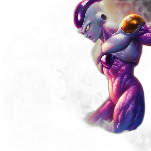creature, robot, dragon, staff transparent PNG cut-out